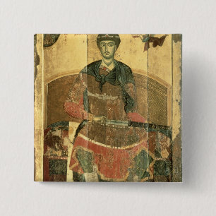 St. Demetrius of Salonica, 12th century 15 Cm Square Badge