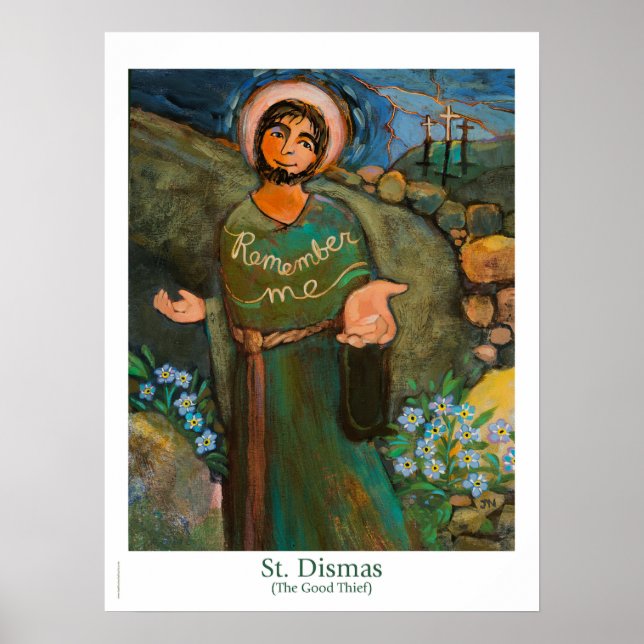 St. Dismas (the Good Thief) Classroom Poster (Front)