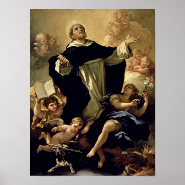 St. Dominic, 1170-1221 Poster (Front)