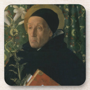 St. Dominic, 1515 (oil on canvas) Coaster