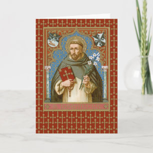 St. Dominic de Guzman (BK 011) Blank Greeting Card