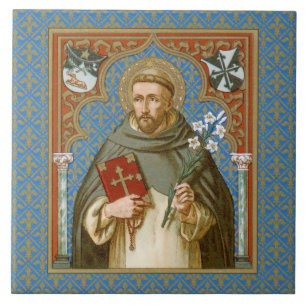St. Dominic de Guzman (BK 011) Ceramic Tile