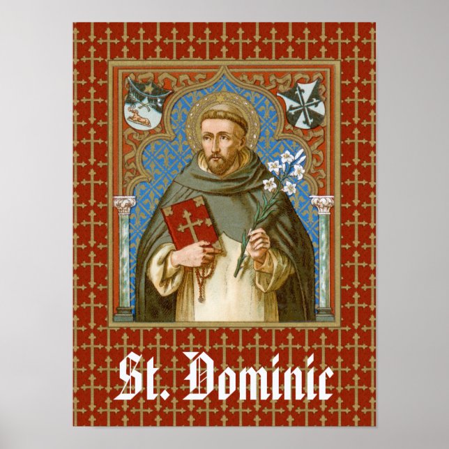 St. Dominic de Guzman (BK 011) Poster (Front)