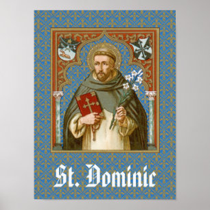St. Dominic de Guzman (BK 011) Poster