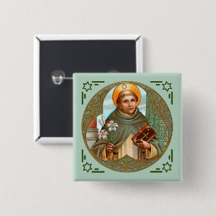 St. Dominic de Guzman (BK 07) 15 Cm Square Badge