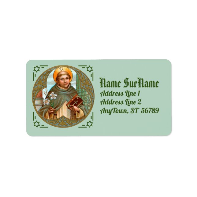 St. Dominic de Guzman (BK 07) Label (Front)