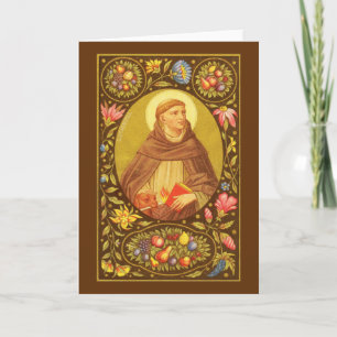 St Dominic de Guzman (PM 02) Blank Greeting Card