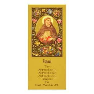 St. Dominic de Guzman (PM 02) Customisable Rack Card
