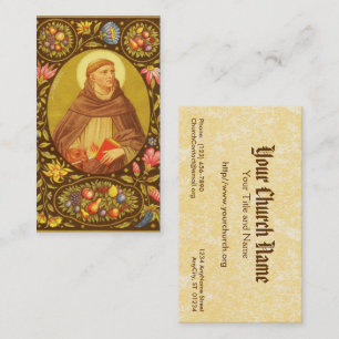 St. Dominic de Guzman (PM 02) Full Bleed Business Card