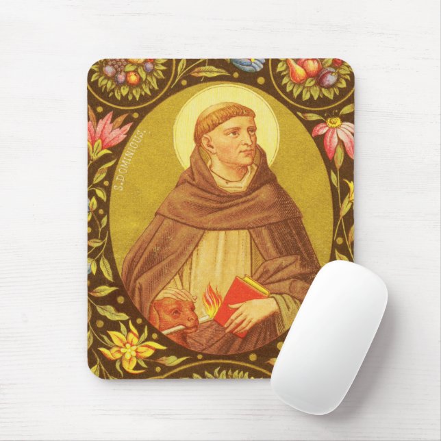 St. Dominic de Guzman (PM 02) Mouse Pad (With Mouse)