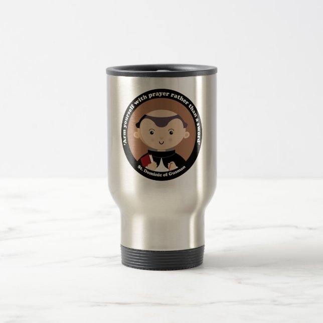 St. Dominic of Guzman Travel Mug (Center)