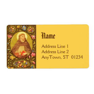 St. Dominic (PM 02) Full Bleed Ship Label 2c
