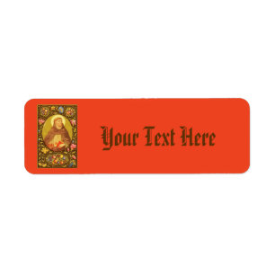 St. Dominic (PM 02) Narrow NBMP Label 3a Return Address Label