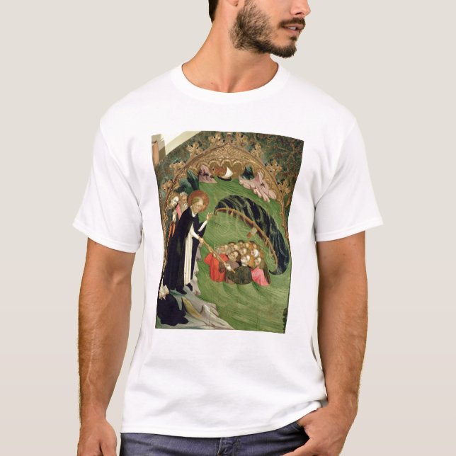 St. Dominic Rescuing Shipwrecked T-Shirt (Front)