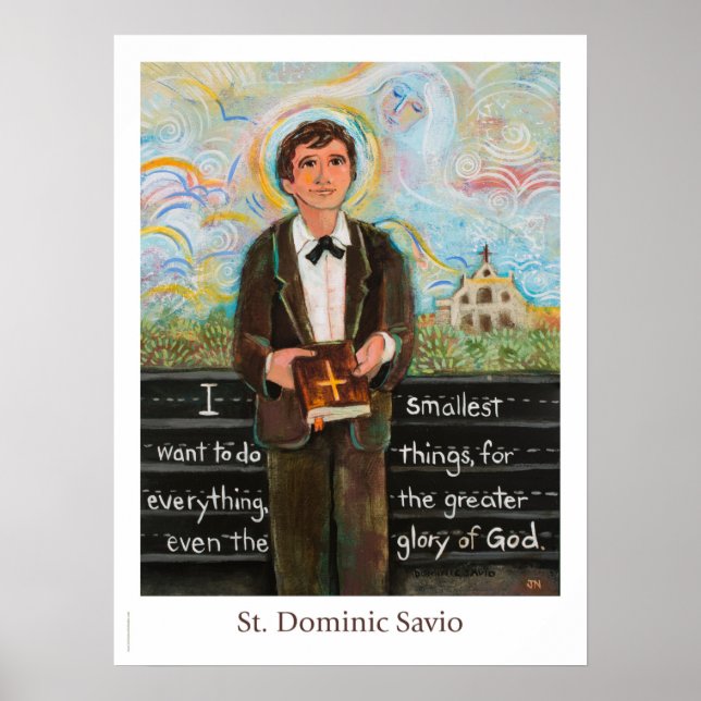 St. Dominic Savio Poster (Front)