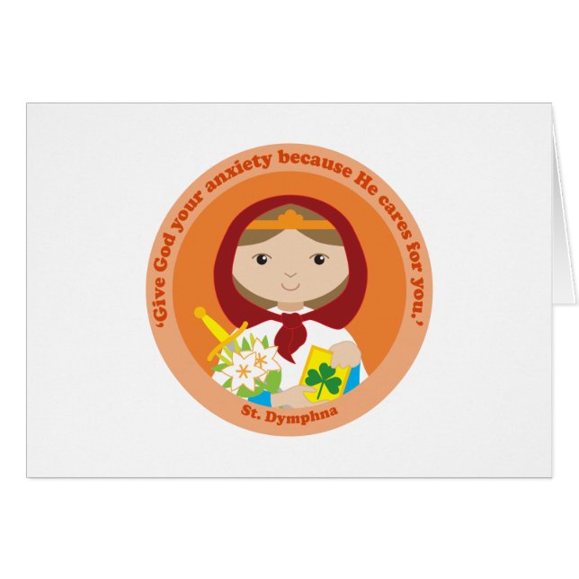 St. Dymphna (Front Horizontal)