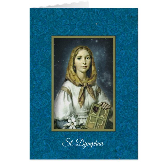 St. Dymphna Anxiety Mental Health Nervousness (Front)