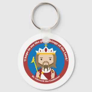 St. Edward the Confessor Key Ring