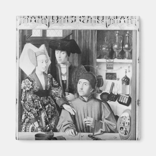 St. Eligius as a goldsmith Magnet (Front)