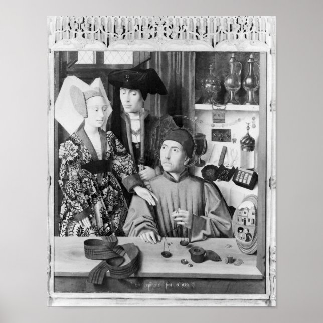St. Eligius as a goldsmith Poster (Front)