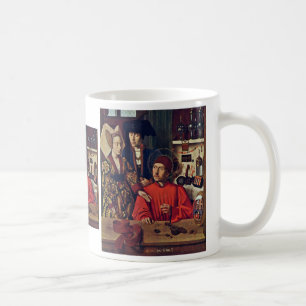St. Eligius In His Goldsmith Workshop,  By Christu Coffee Mug