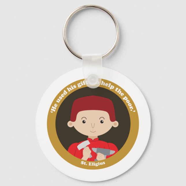 St. Eligius Key Ring (Front)