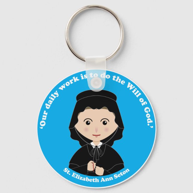 St. Elizabeth Ann Seton Key Ring (Front)