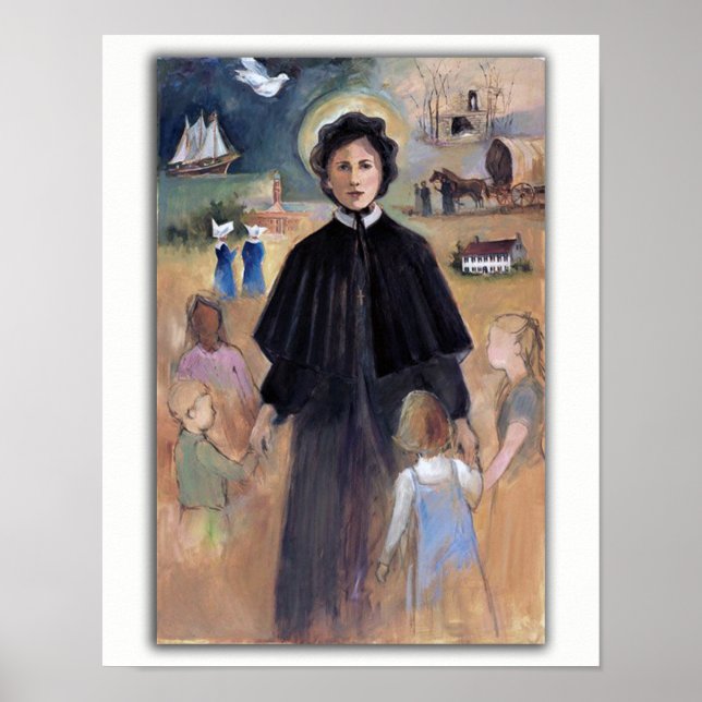 St. Elizabeth Ann Seton Poster (Front)