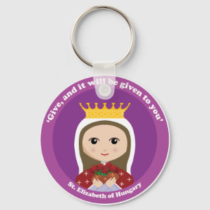 St. Elizabeth of Hungary Key Ring