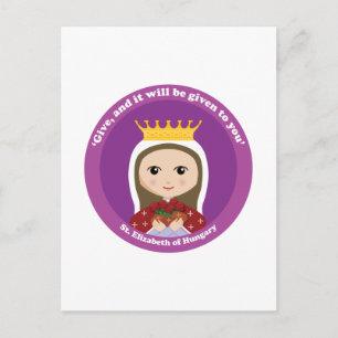 St. Elizabeth of Hungary Postcard