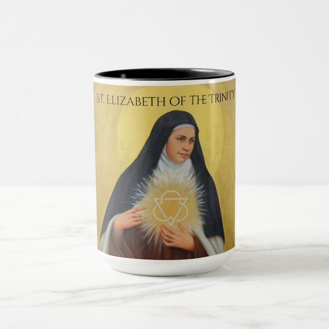St. Elizabeth of the Trinity Carmelite Nun Mug (Center)