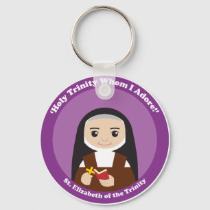 St. Elizabeth of the Trinity Key Ring