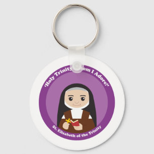 St. Elizabeth of the Trinity Key Ring