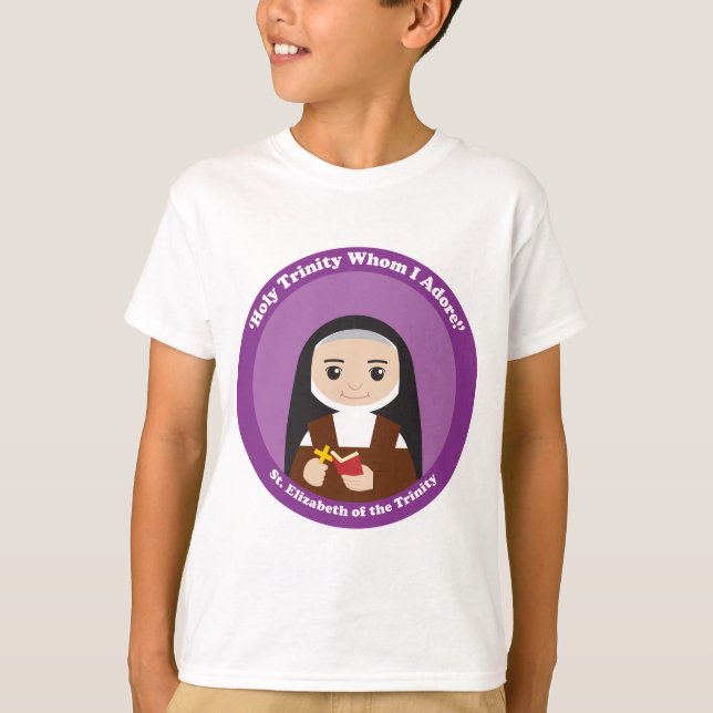 St. Elizabeth of the Trinity T-Shirt (Front)