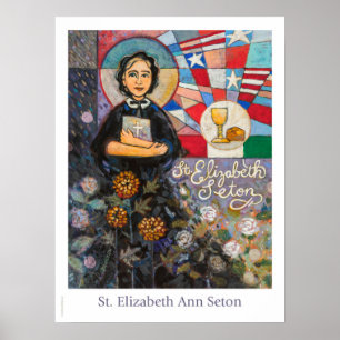 St. Elizabeth Seton Catholic Classroom poster