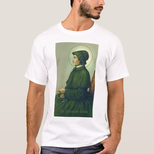 St Elizabeth Seton T-Shirt (Front)