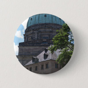 St. Elizabeth's Church in Nuremberg, Germany 6 Cm Round Badge