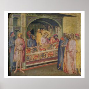 St. Eloi in the Silversmith's Workshop Poster