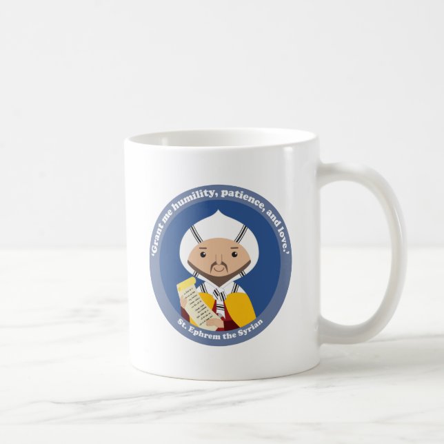 St. Ephrem of Syria Coffee Mug (Right)