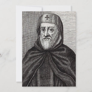 St. Ephrem the Syrian Teacher of Repentance Art Invitation