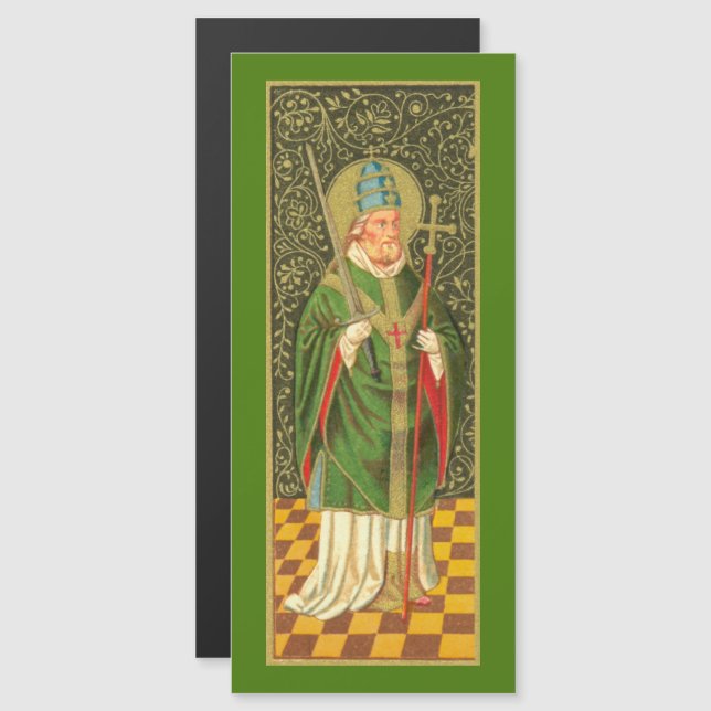 St. Fabian (PA 01a) Magnetic Greeting Card (Front/Back)