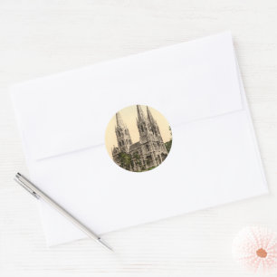 St Finbar's Cathedral, County Cork Classic Round Sticker