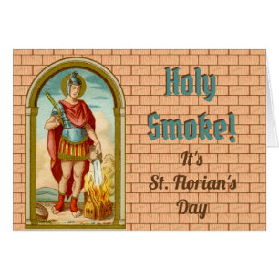 St. Florian of Lorch (BK 32) Blank Greeting Card