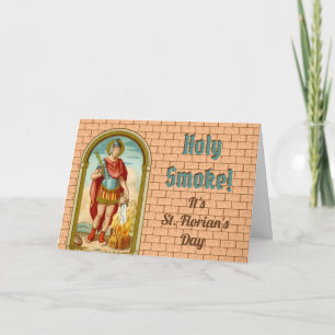 St. Florian of Lorch (BK 32) Blank Greeting Card