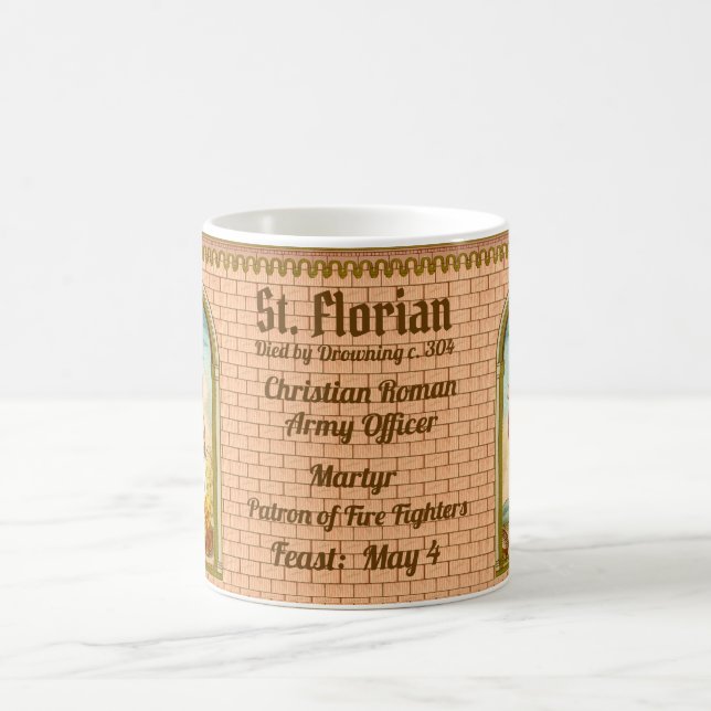 St. Florian of Lorch (BK 32) Coffee Mug 2 (Center)