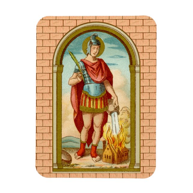 St. Florian of Lorch (BK 32) Magnet (Vertical)