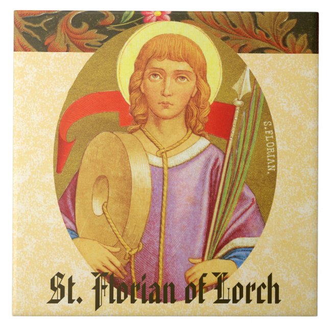 St. Florian of Lorch (PM 03) Tile (Front)