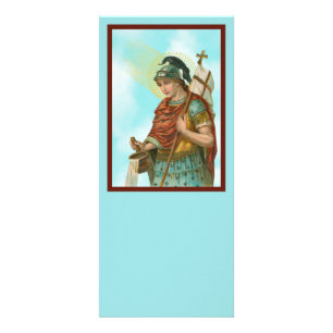 St. Florian with Bucket (Clear Skies; M 019) Rack Card