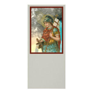 St. Florian with Bucket (Smoke; M 019) Rack Card