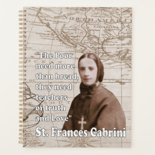 St Frances Cabrini Catholic Saint Planner